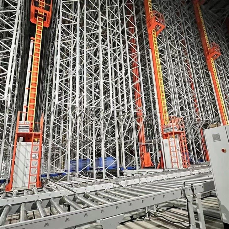 Полуавтоматизирано складово съхранение